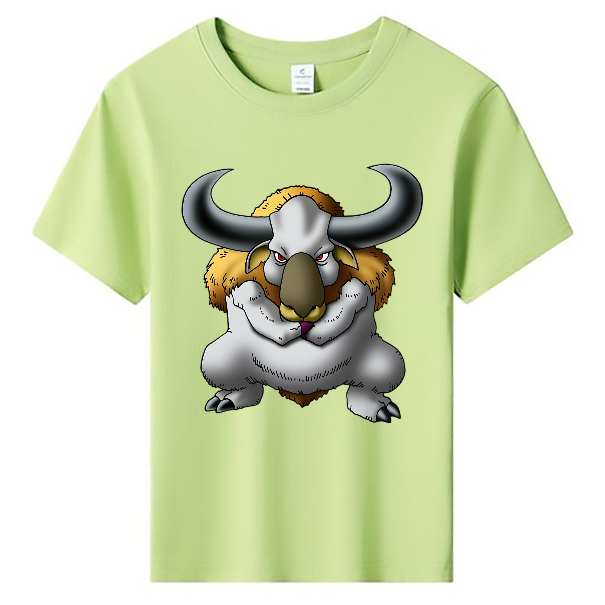 （画像用） ドラゴンクエスト Doragon Kuesuto Dragon Quest 綿100％キッズTシャツ（フロントプリント）